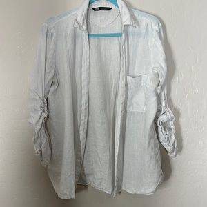 Linen 100 % shirt Zara